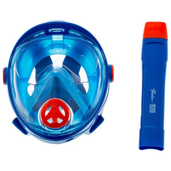 Snorkeling Mask Marlin View Blue