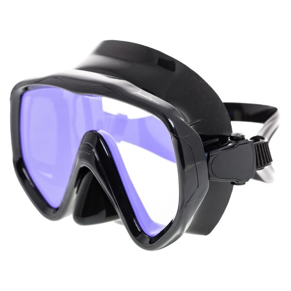 Mask Marlin VISUALATOR Black with yellow mirror lens