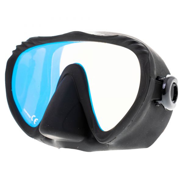 Mask Marlin RAPTOR Black with yellow mirror lens