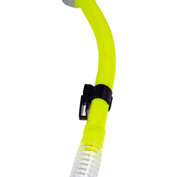 Snorkel Marlin DRY LUX Yellow/Clear