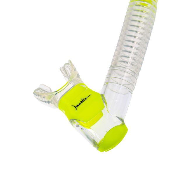 Snorkel Marlin DRY LUX Yellow/Clear