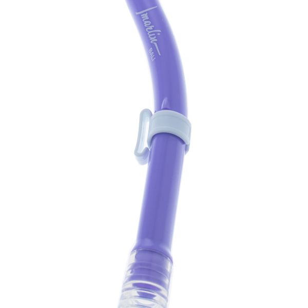 Трубка Marlin BALI Purple/White/Clear