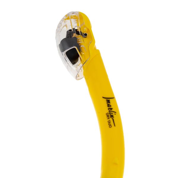 Snorkel Marlin DRY DUO Yellow/Clear