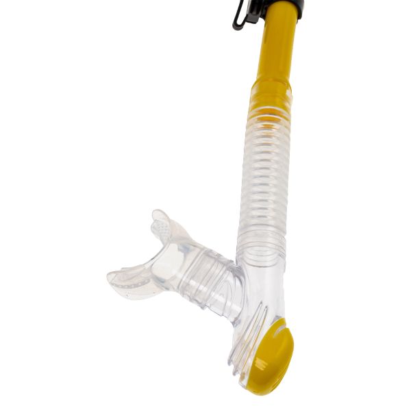 Snorkel Marlin DRY DUO Yellow/Clear