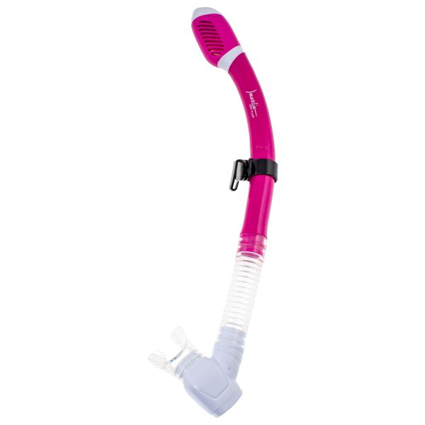 Marlin Dry Flap Pink/trans Snorkel