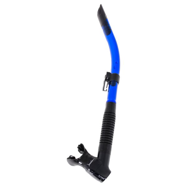 Marlin Flash Black/Blue Straight corrugation Snorkel