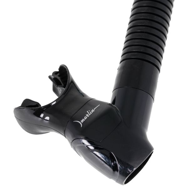 Marlin Flash Black/Titan Straight corrugation Snorkel