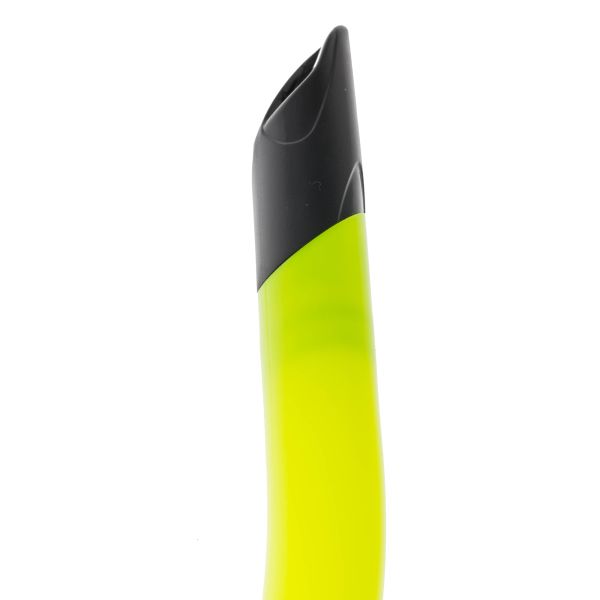 Marlin Flash Black/Yellow Straight corrugation Snorkel