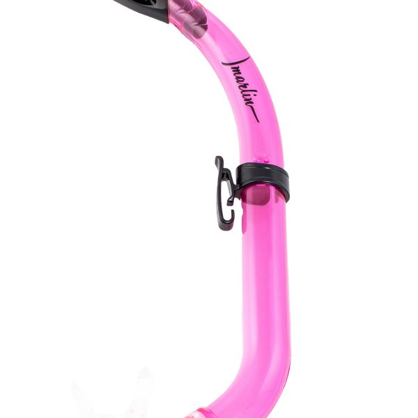 Дитяча трубка Marlin JUNIOR Pink/Clear