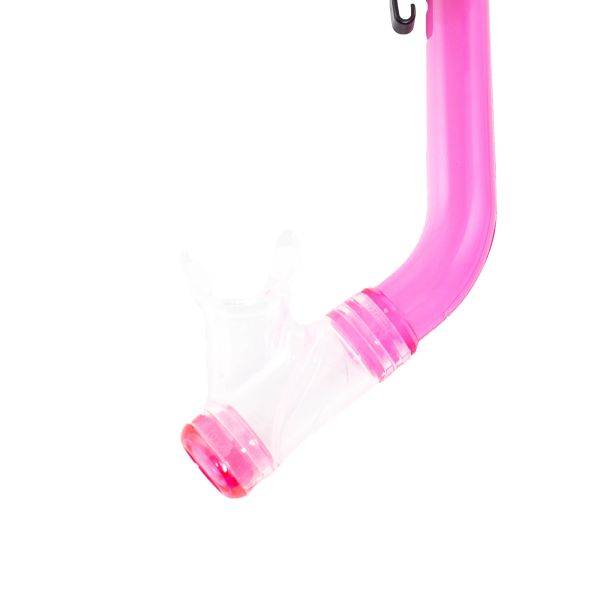 Дитяча трубка Marlin JUNIOR Pink/Clear