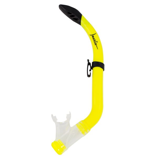 Дитяча трубка Marlin JUNIOR Yellow/Clear