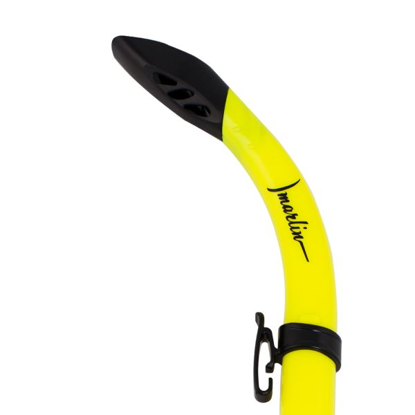 Дитяча трубка Marlin JUNIOR Yellow/Clear