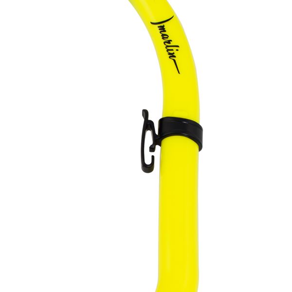 Дитяча трубка Marlin JUNIOR Yellow/Clear