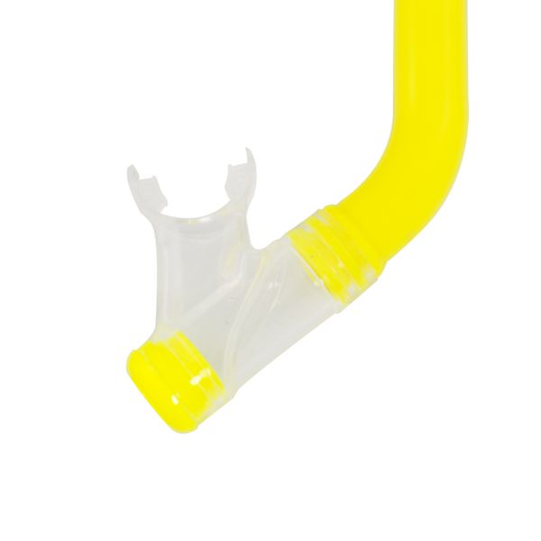 Дитяча трубка Marlin JUNIOR Yellow/Clear