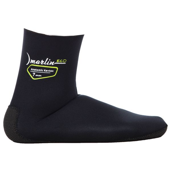 Socks Marlin ANATOMIC KEVTEX ECO 9 mm Black