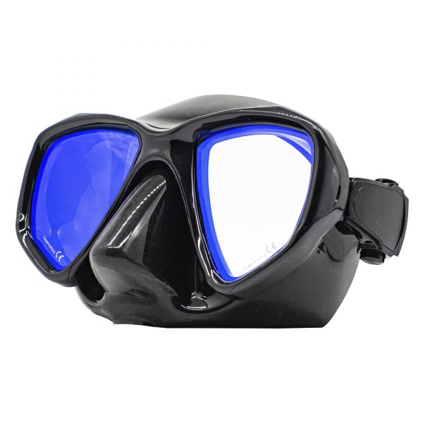 Mask Marlin TRITON Black with yellow mirror lens